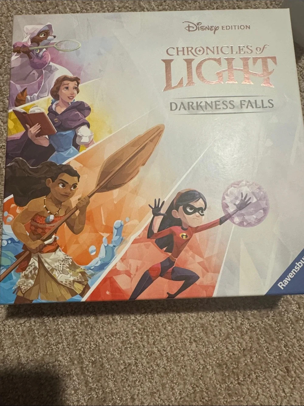 Disney Chronicles of Light- Darkness Falls Game New in Box